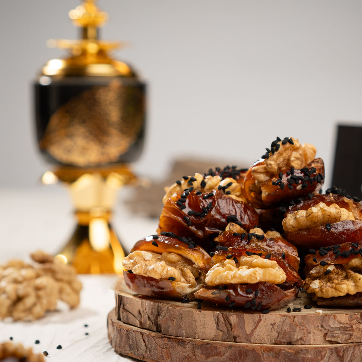 Brown Assorted Walnut Dates