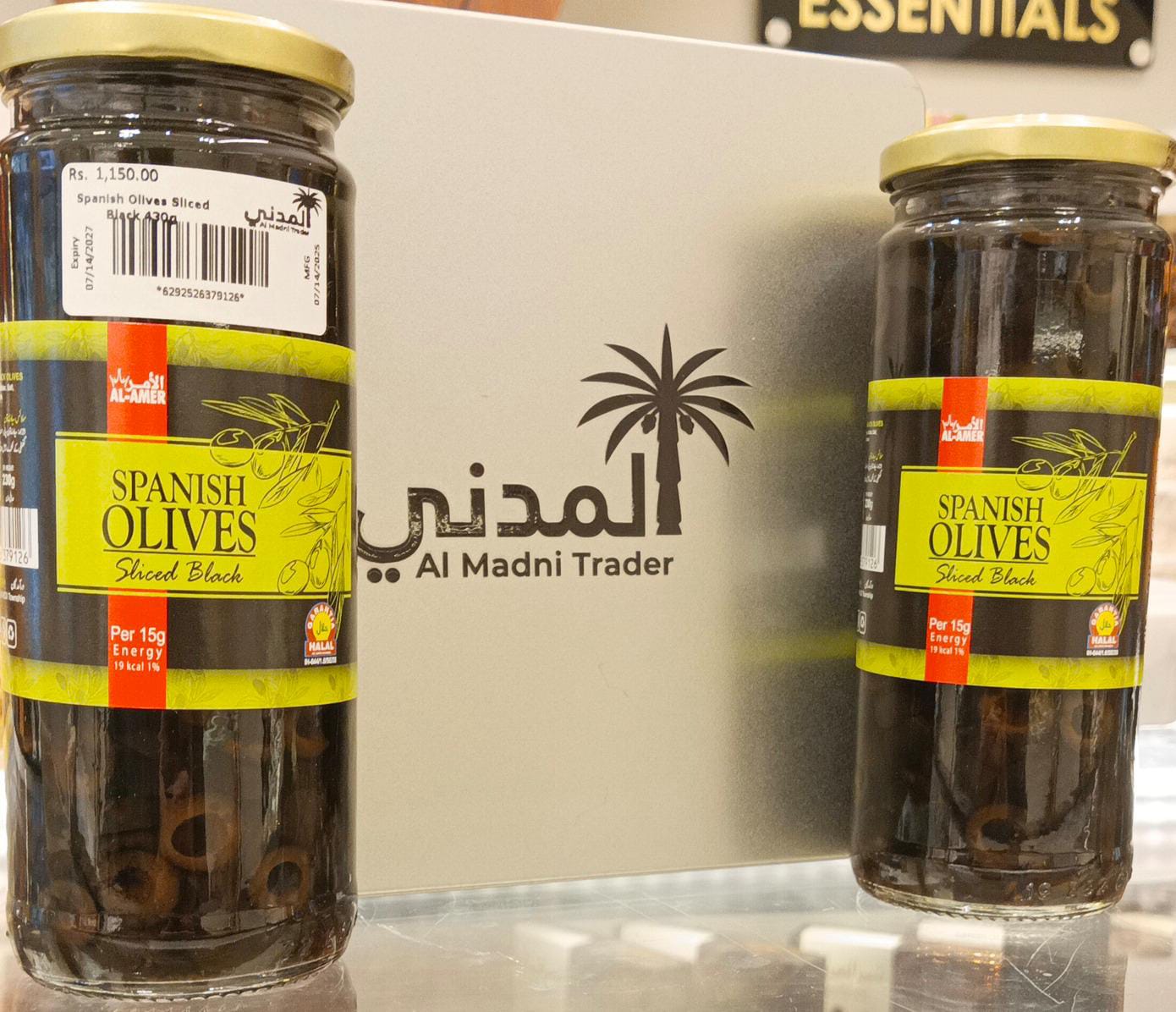 Spanish Olives sliced Black 430Gm