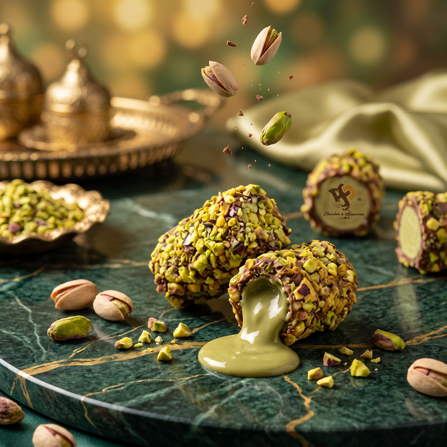 belguim chocolate (pistachio)