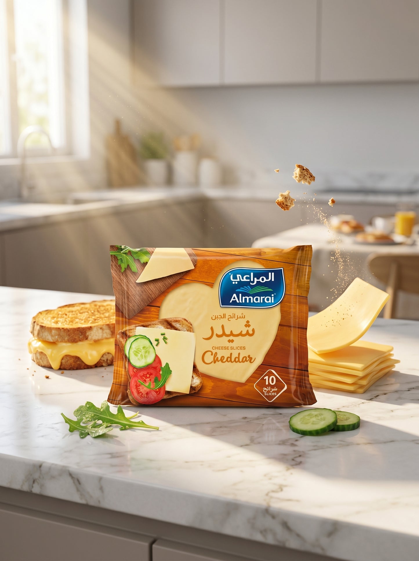 Almarai Cheese Slices (Cheddar) 200g
