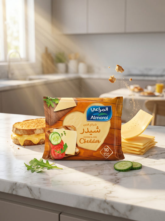Almarai Cheese Slices (Cheddar) 200g
