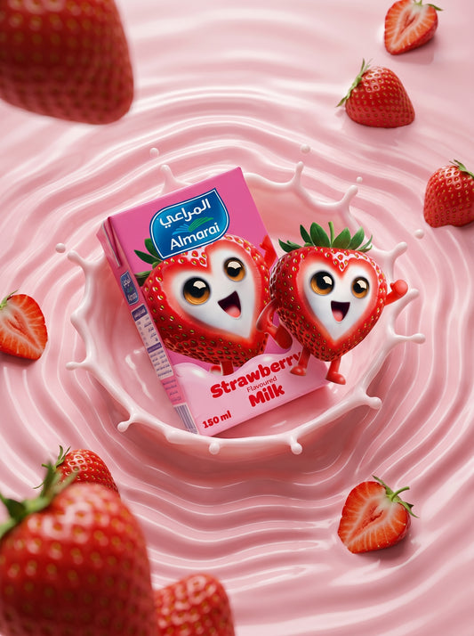 Almarai Strawberry Flavored Milk 150ml