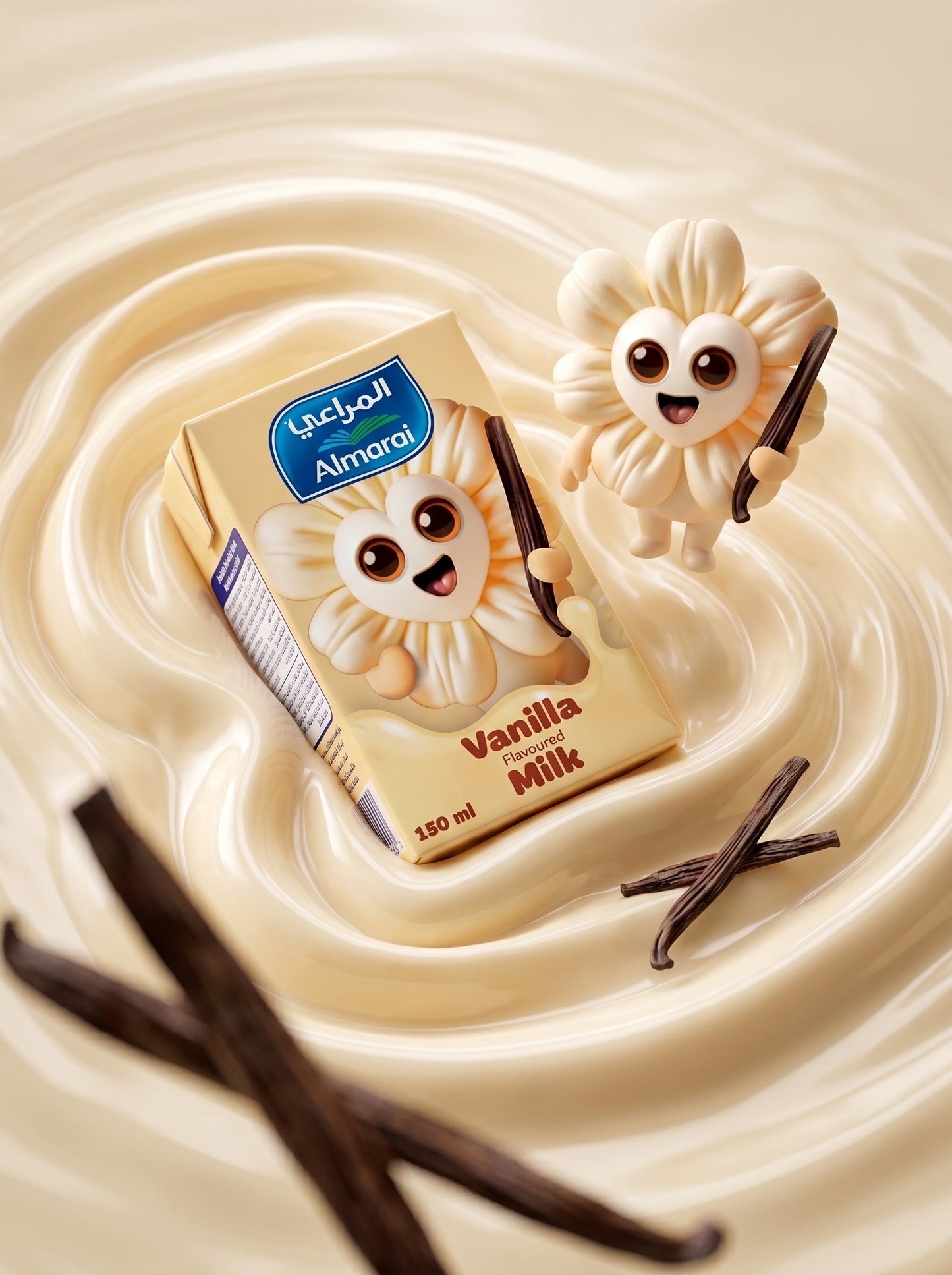 Almarai Vanilla Flavored Milk 150ml
