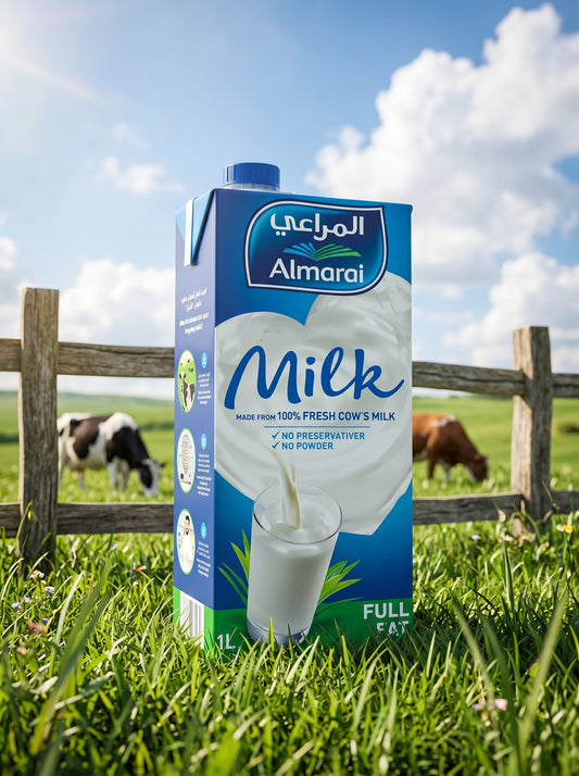 Almarai Full Fat Milk (Haleeb) 1ltr