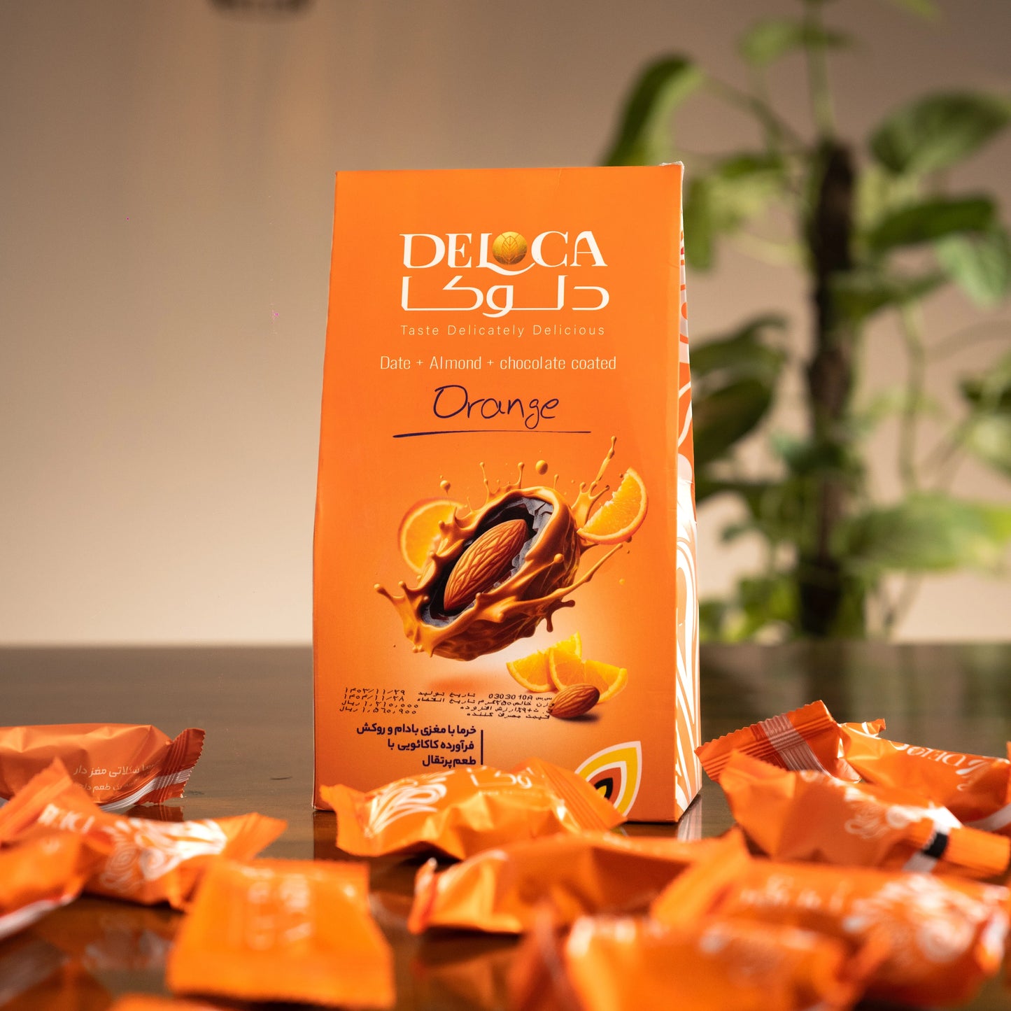 Chocolate Dates - Almond + Orange Flavour