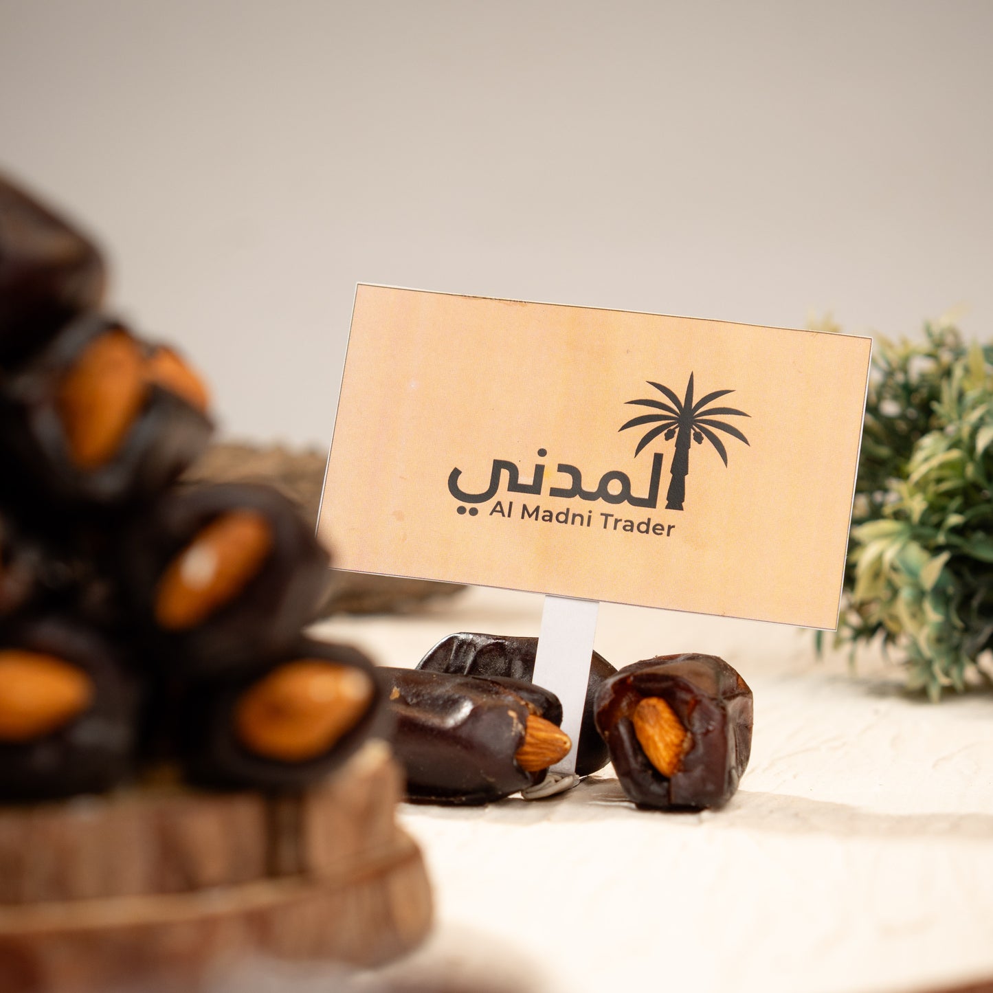 Black Assorted Dates (Almond)