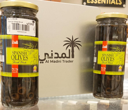 Spanish Olives sliced Black 430Gm