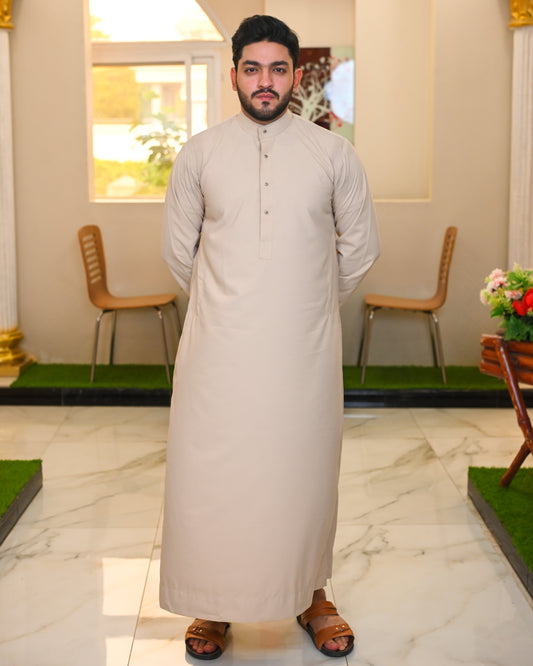 Saudi Brown Thobe 